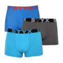 3PACK herenboxershort Styx sport elastisch oversized multicolour (3R10379)