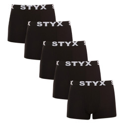 5PACK herenboxershort Styx sport elastisch zwart (5G960)