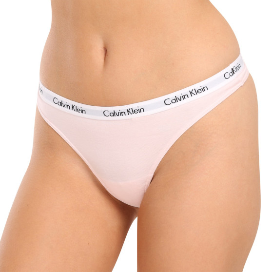 Dames string Calvin Klein roze (D1617A-2NT)