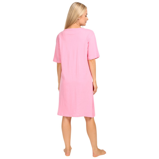 Nachtjapon voor dames Molvy roze (AK-3486 B)