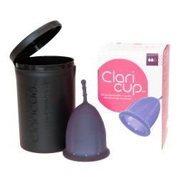 Menstruatiecup Claricup Violet 2 (CLAR07)