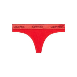 Dames string Calvin Klein oversized rood (QF7450E-XAT)