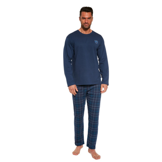 Herenpyjama Cornette blauw (124/245)