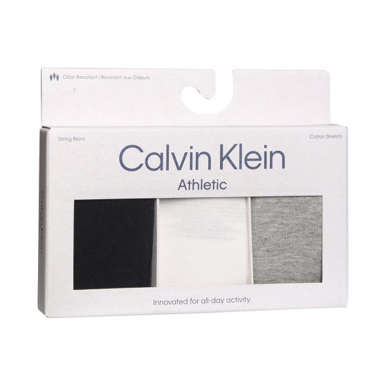 3PACK Dames slip Calvin Klein veelkleurig (QD5071E-MPI)