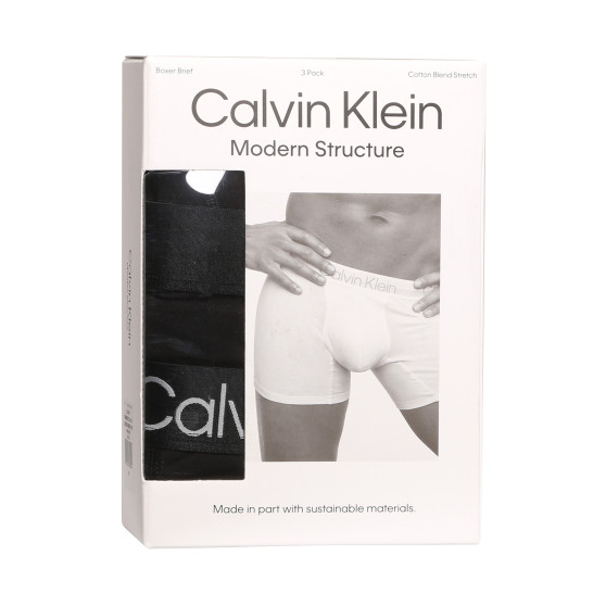 3PACK herenboxershort Calvin Klein zwart (NB2971A-7VI)