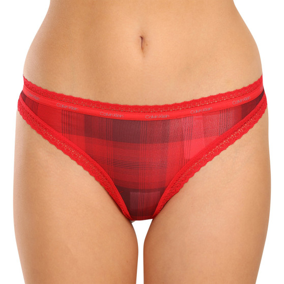 3PACK dames string Calvin Klein veelkleurig (QD5151E-I24)