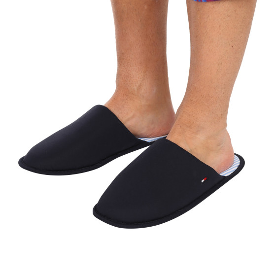 Herenpyjama Tommy Hilfiger met slippers multicolour in geschenkverpakking (UM0UM03025 0SO)