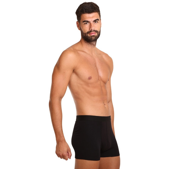 5PACK herenboxershort Nedeto zwart (5NB001)