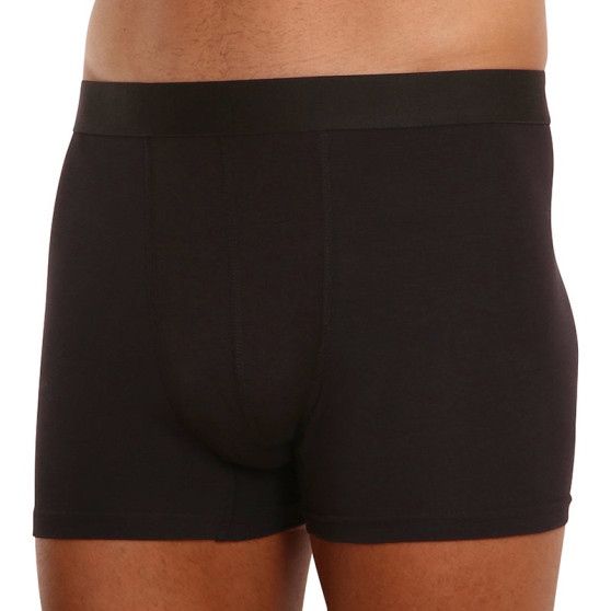 5PACK herenboxershort Nedeto zwart (5NB001)