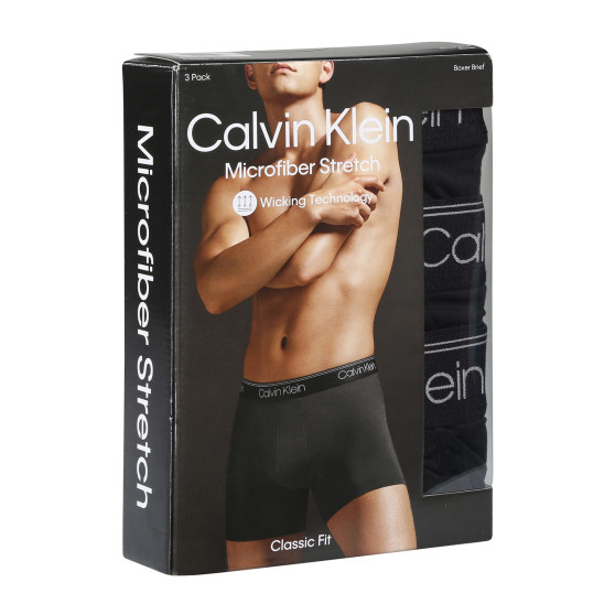 3PACK herenboxershort Calvin Klein zwart (NB2570A-UB1)