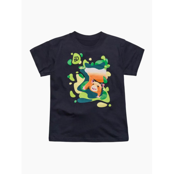 Vrolijk kinder t-shirt Dedoles Dansende hamster (D-K-AP-TSH-C-C-1673)