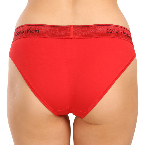 Dames slip Calvin Klein rood (QF7451E-XAT)