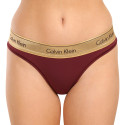 Braziliaanse Dames slip Calvin Klein rood (QF7452E-GEX)