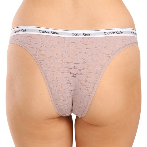 3PACK dames Braziliaanse slip Calvin Klein veelkleurig (QD5068E-GP8)