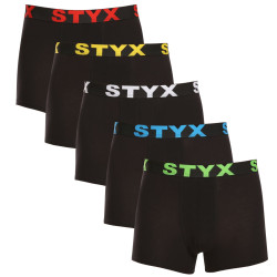 5PACK herenboxershort Styx sport elastisch zwart (5G9601)