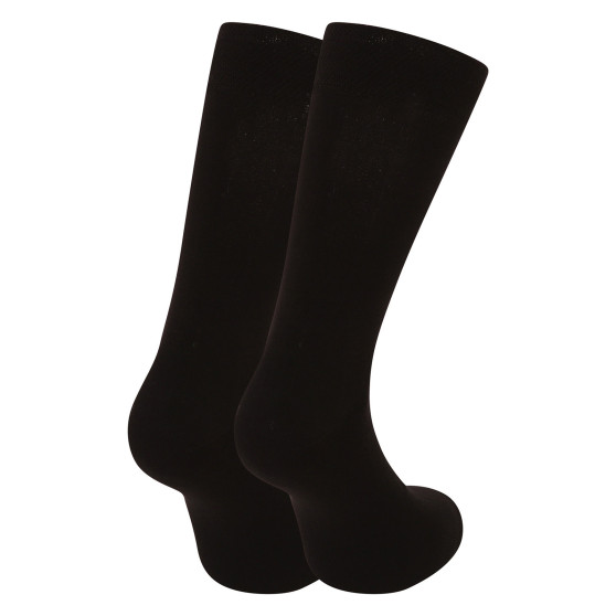 7,5PACK sokken Nedeto hoge bamboe zwart (75NP001)