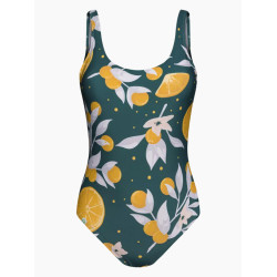 Vrolijke eendelige badpakken voor dames Dedoles Sinaasappels (D-F-BW-SW-OPS-C-1583)