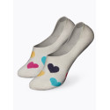 Vrolijke extra lage sokken Dedoles Kleurrijke hartjes (DNS191)