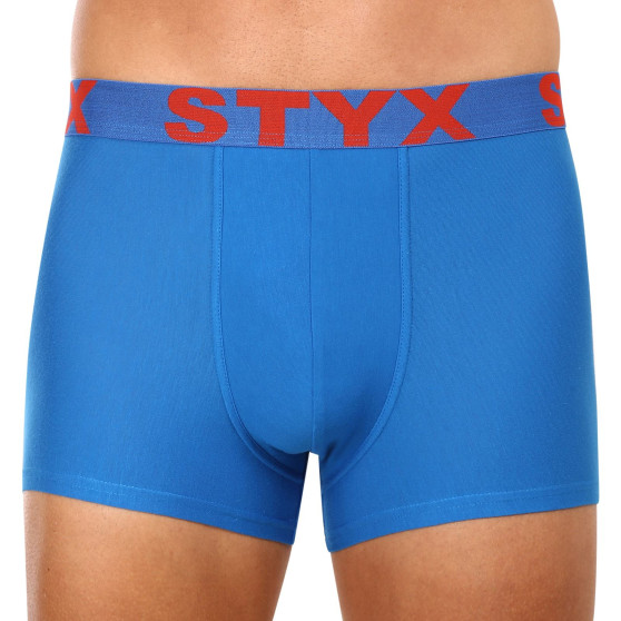 3PACK herenboxershort Styx sport elastisch blauw (3G1167)
