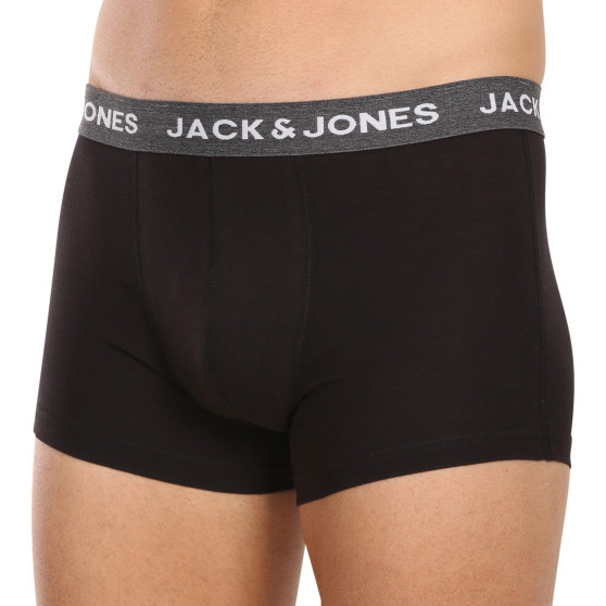 5PACK herenboxershort Jack and Jones zwart (12142342)