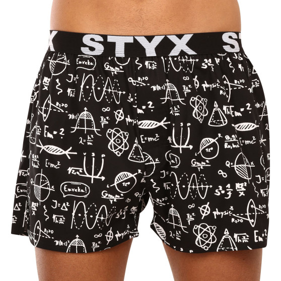 3PACK Herenboxershort Styx art sport rubber veelkleurig (3B16123)