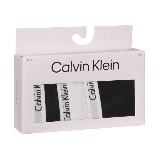3PACK Dames slip Calvin Klein veelkleurig (QD3588E-WZB)