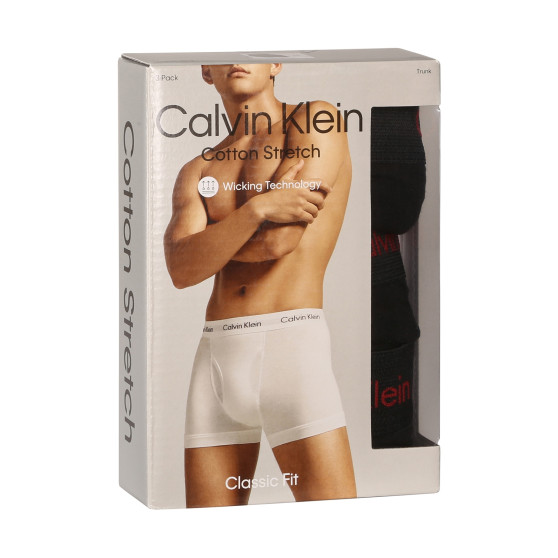 3PACK herenboxershort Calvin Klein zwart (NB2615A-NC1)