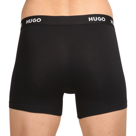 3PACK herenboxershort HUGO veelkleurig (50503079 972)