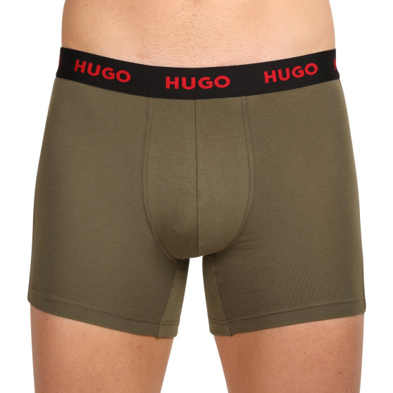 3PACK herenboxershort HUGO veelkleurig (50503079 972)