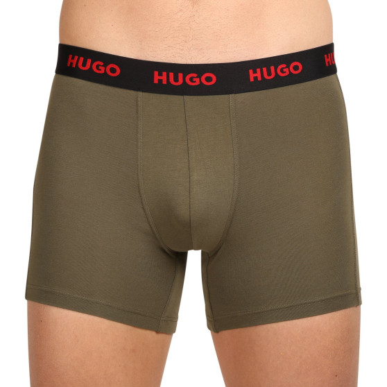 3PACK herenboxershort HUGO veelkleurig (50510192 321)