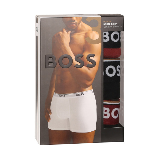 3PACK herenboxershort BOSS veelkleurig (50514926 969)