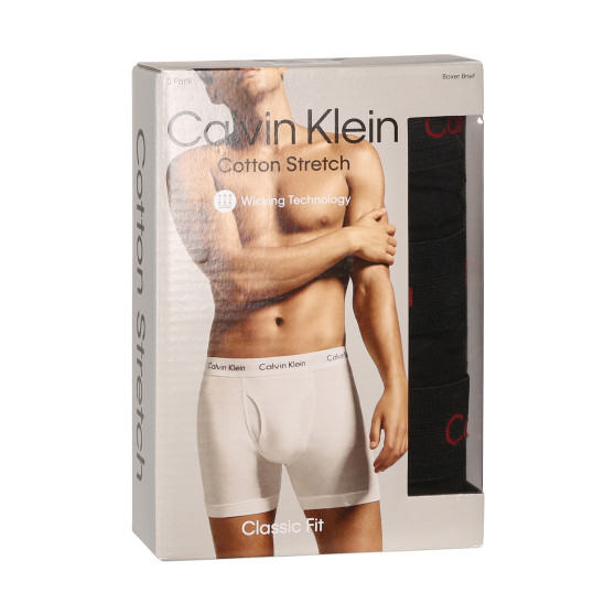 3PACK herenboxershort Calvin Klein zwart (NB2616A-NC1)