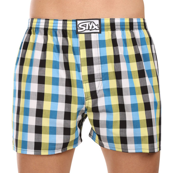 Herenboxershort Styx klassiek elastisch meerkleurig (A1025)