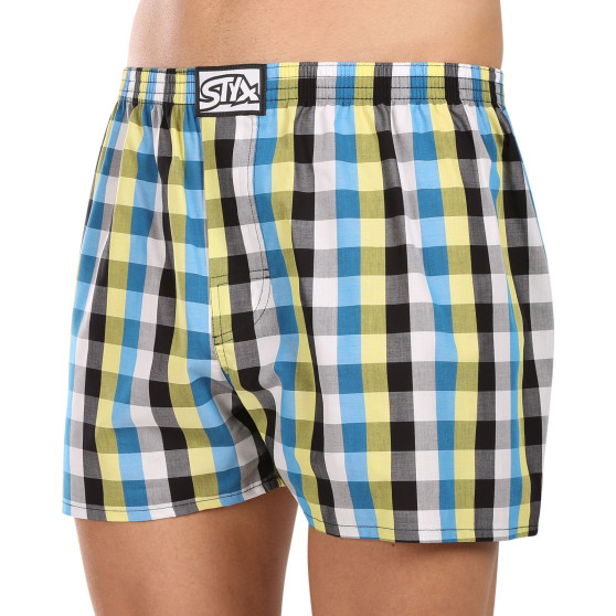 Herenboxershort Styx klassiek elastisch meerkleurig (A1025)