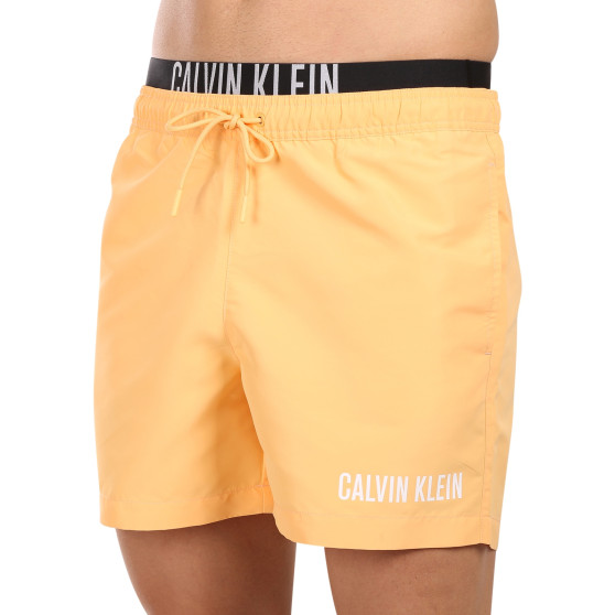 Herenzwemkleding Calvin Klein oranje (KM0KM00992-SAN)