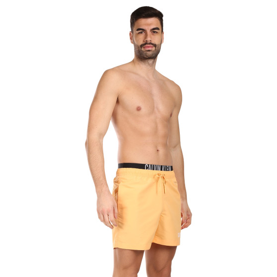 Herenzwemkleding Calvin Klein oranje (KM0KM00992-SAN)