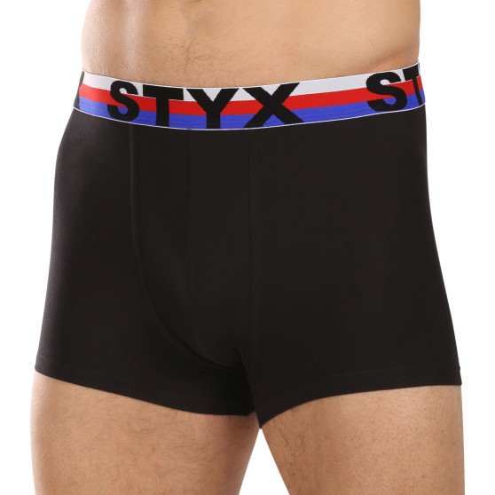 3PACK herenboxershort Styx sport elastisch meerkleurig driekleurig (3G19001)