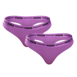 2PACK dames string Puma paars (603034001 020)