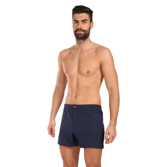 Herenboxershort Gino donkerblauw (75162)