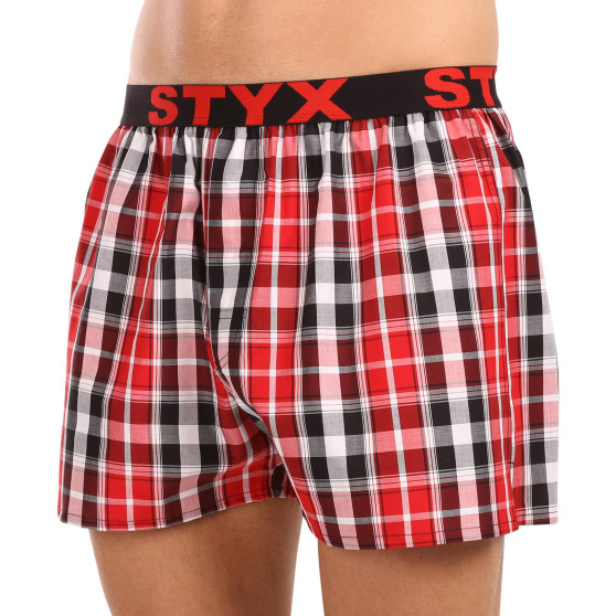 Herenboxershort Styx sport elastisch meerkleurig (B1035)