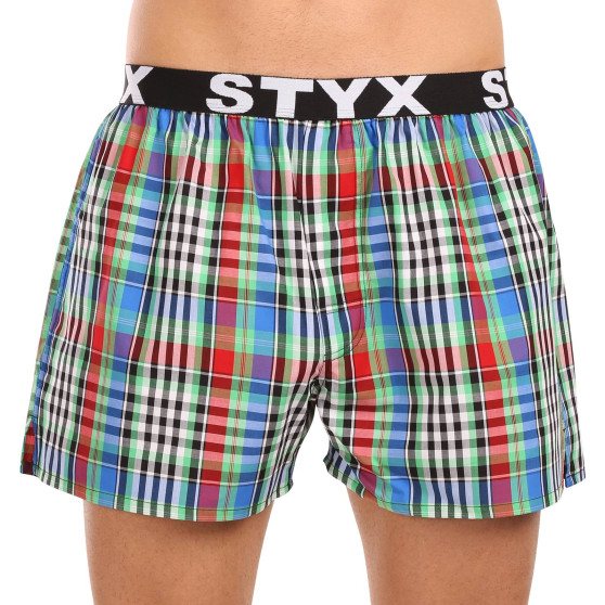 Herenboxershort Styx sport elastisch meerkleurig (B1036)