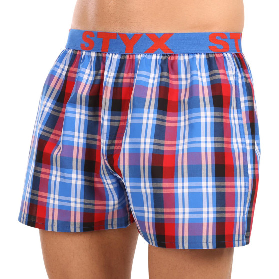 Herenboxershort Styx sport elastisch meerkleurig (B1037)