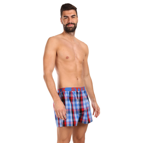 Herenboxershort Styx sport elastisch meerkleurig (B1037)