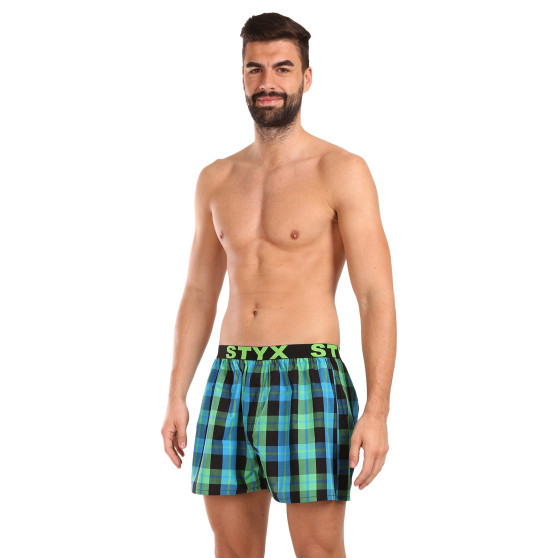 Herenboxershort Styx sport elastisch meerkleurig (B1038)