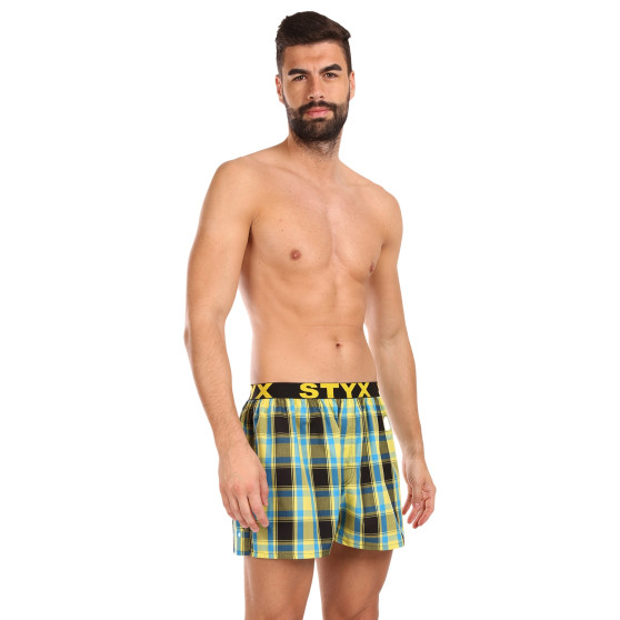 Herenboxershort Styx sport elastisch meerkleurig (B1033)