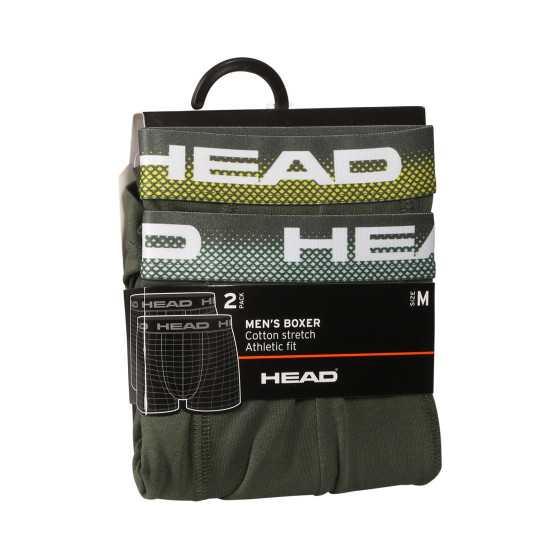 2PACK Herenboxershort HEAD groen (701226183 001)