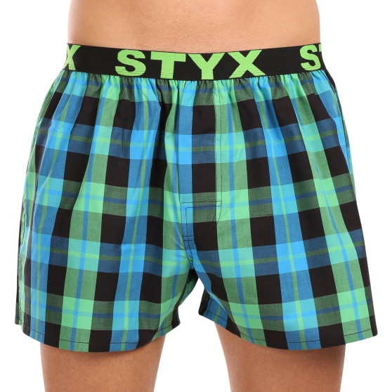 3PACK Herenboxershort Styx sport elastisch meerkleurig (3B103739)