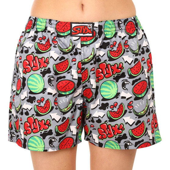 3PACK Styx damesslaapshort multicolour (3DTD13199)