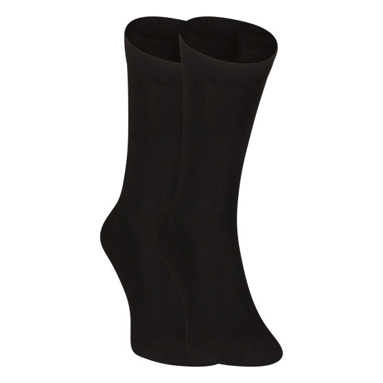 5PACK sokken Nedeto hoog bamboe zwart (5PBV01)