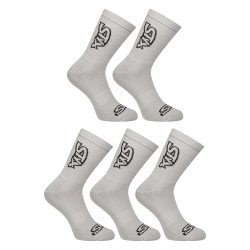 5PACK sokken Styx hoog grijs (5HV1062)
